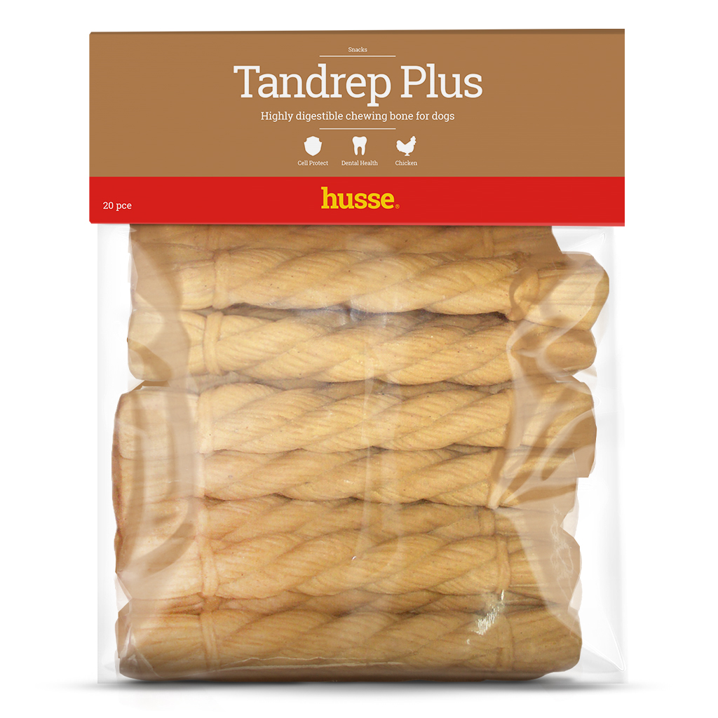 TANDREP PLUS | Recompense dentare cu pui, fără gluten, pentru câini